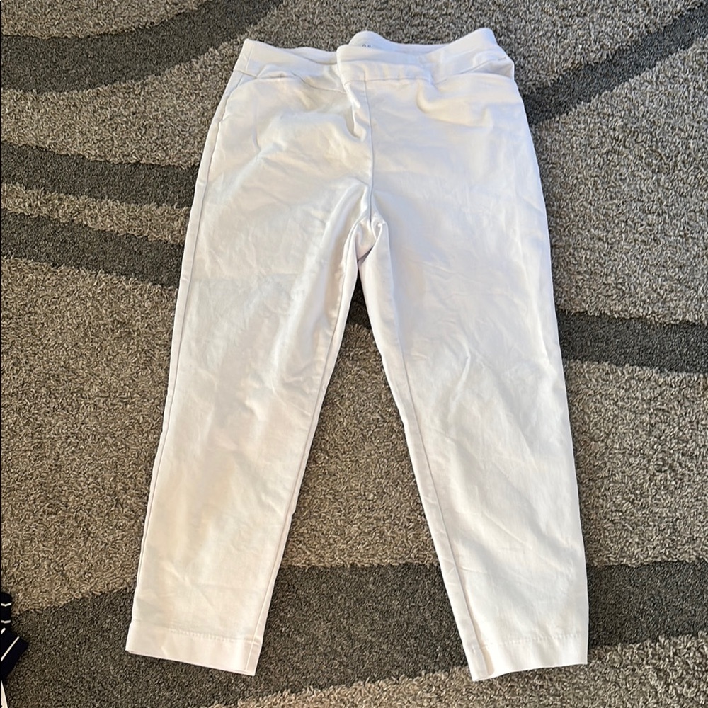 Croft & Barrow Classic White Pants
